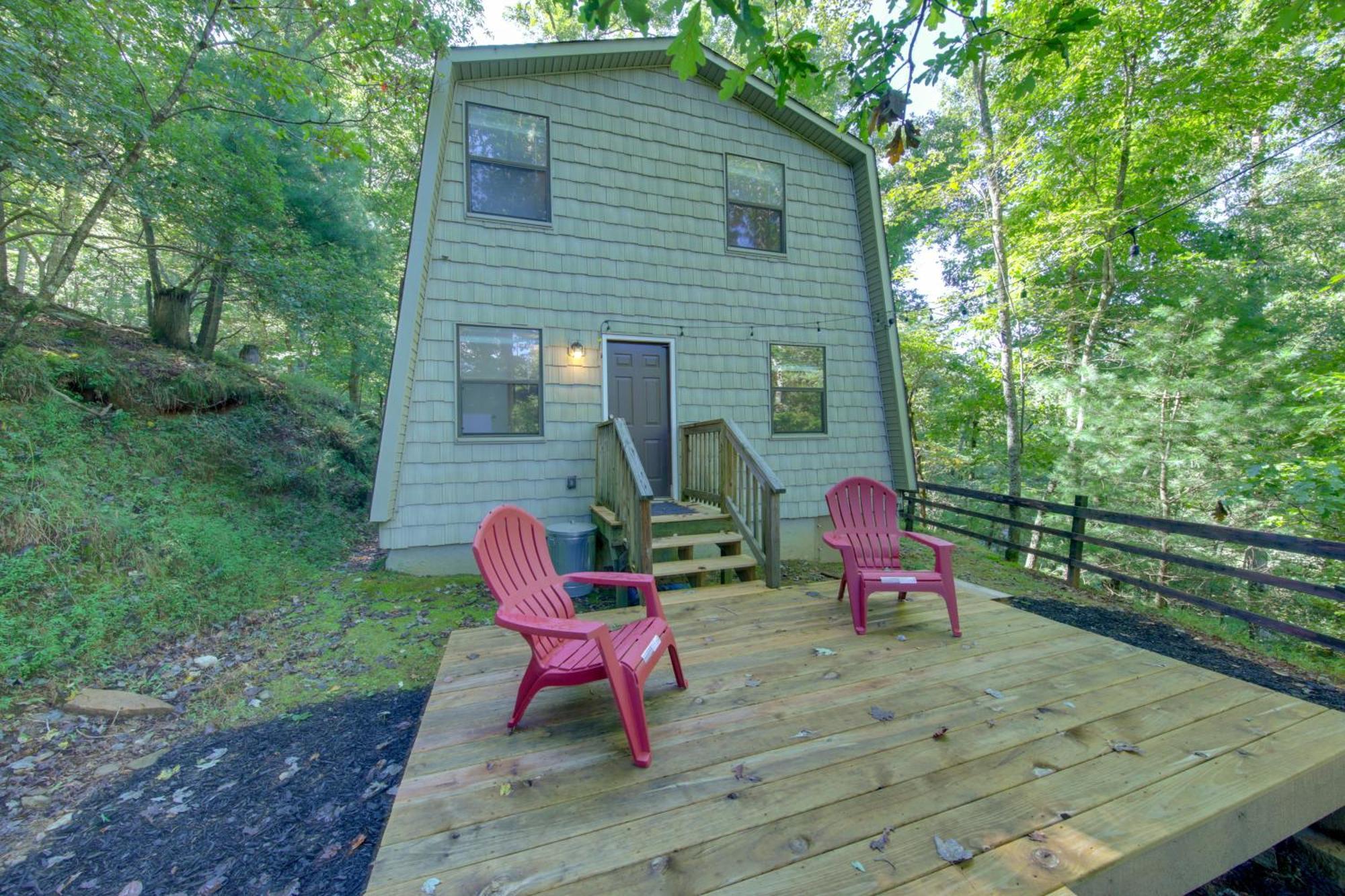 Pet-Friendly Ellijay Cabin In The Woods On 1 Acre!ヴィラ エクステリア 写真